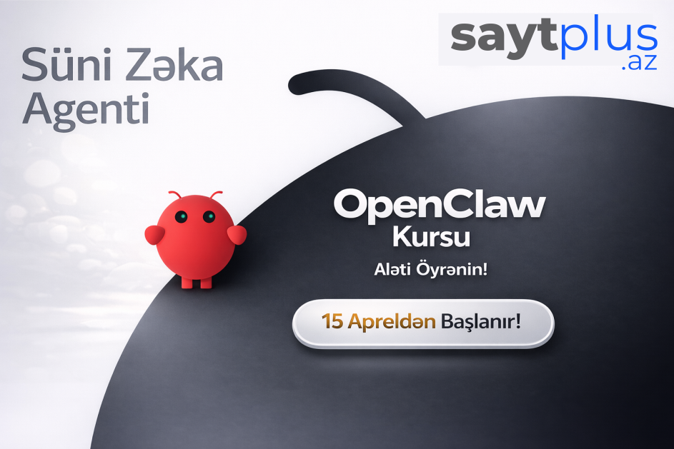 OpenClaw Kursu — Ömürlük Giriş və 89 AZN Endirimlə Start Verir